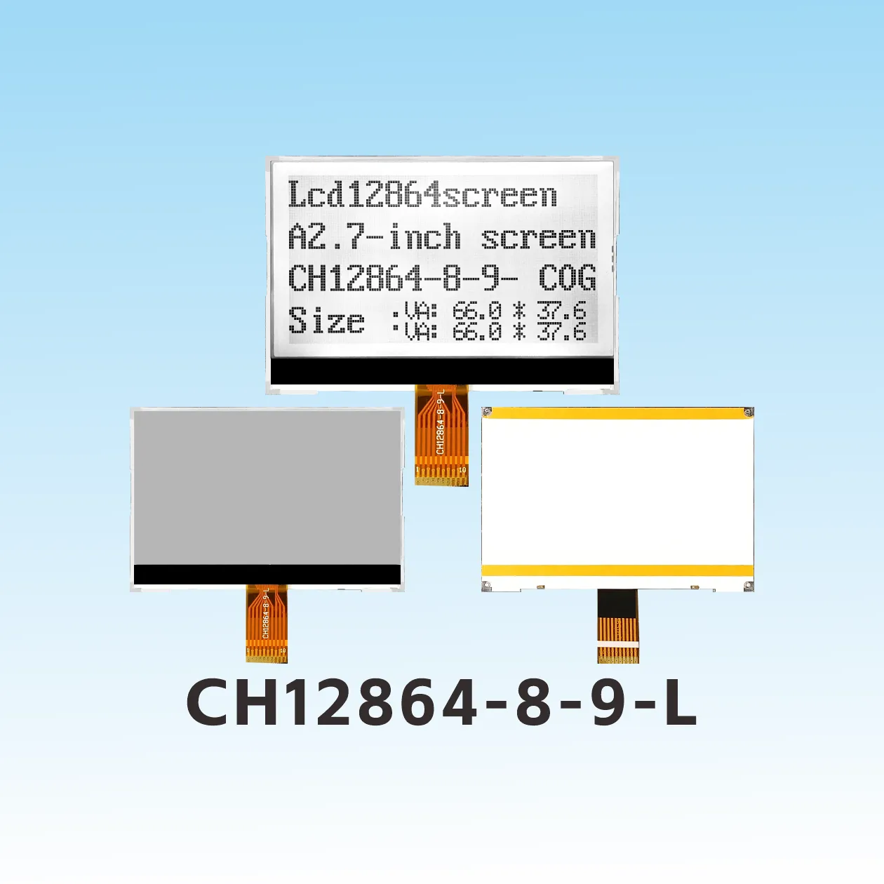 CH12864-8-9-L Weld 12864 lcd cog module