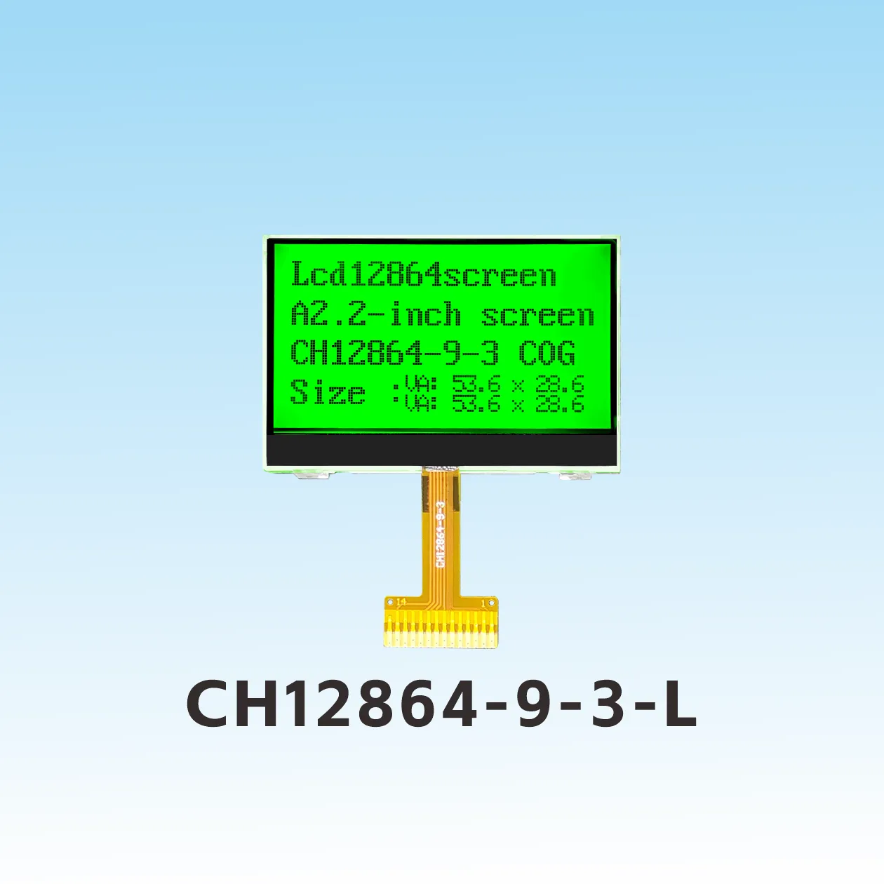 CH12864-9-3-L128x64 Modules LCD COG