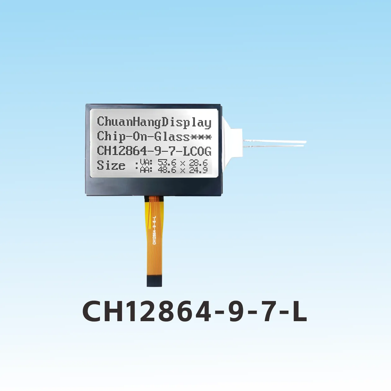 CH12864-9-7-L  Stecken Sie in LCD 12864 SPI