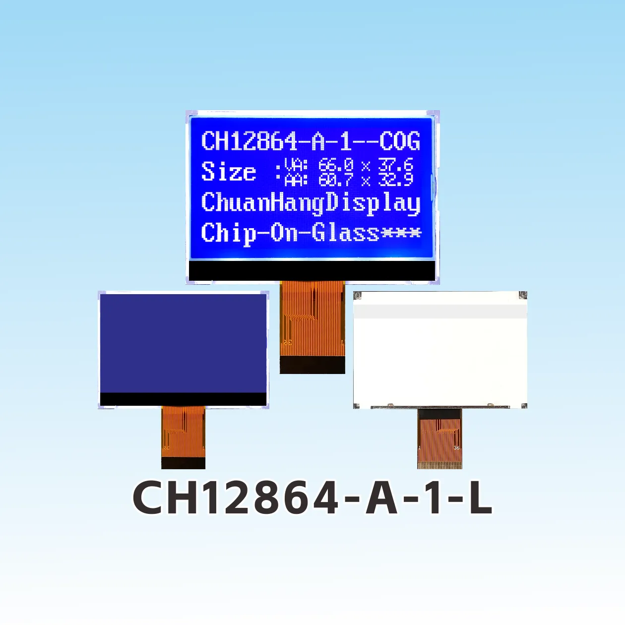 CH12864-A-1-L LCD 12864 SPI