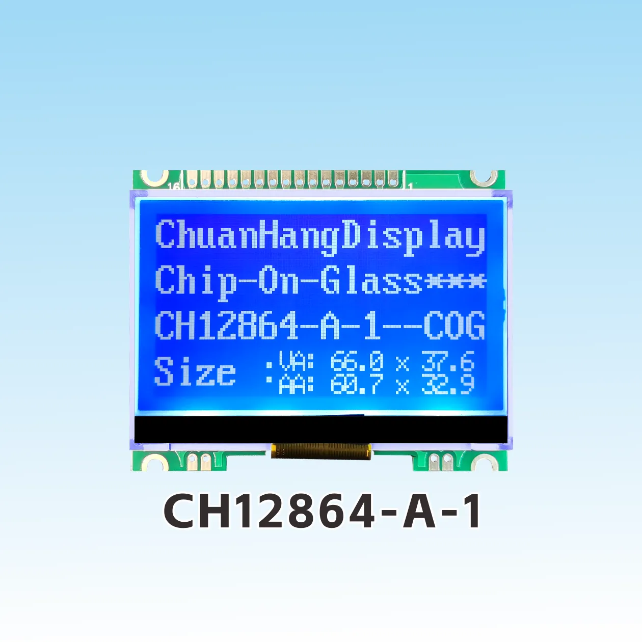 CH12864-A-1    12864 &eacute;cran graphique LCD