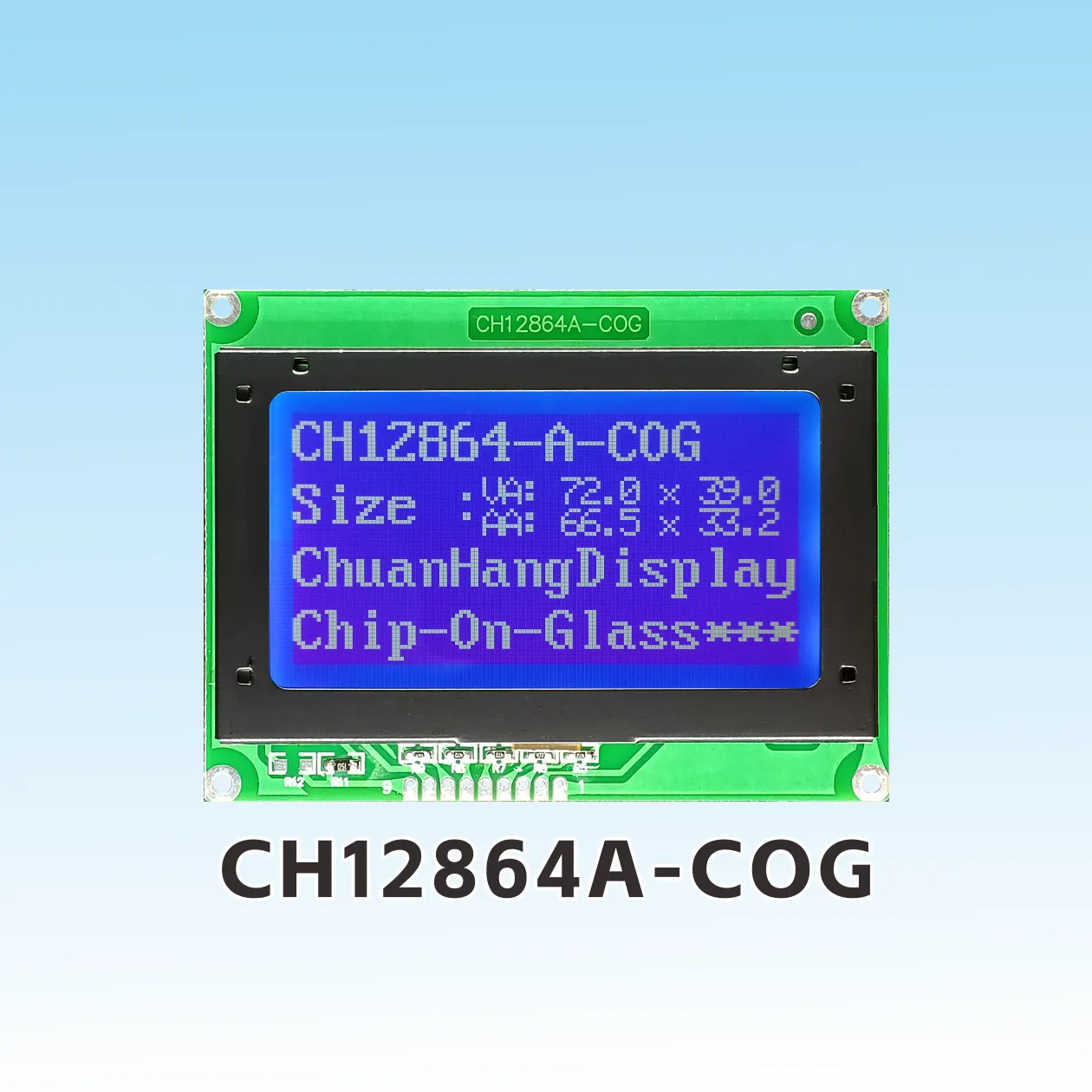 CH12864A-COG12864 &eacute;cran LCD