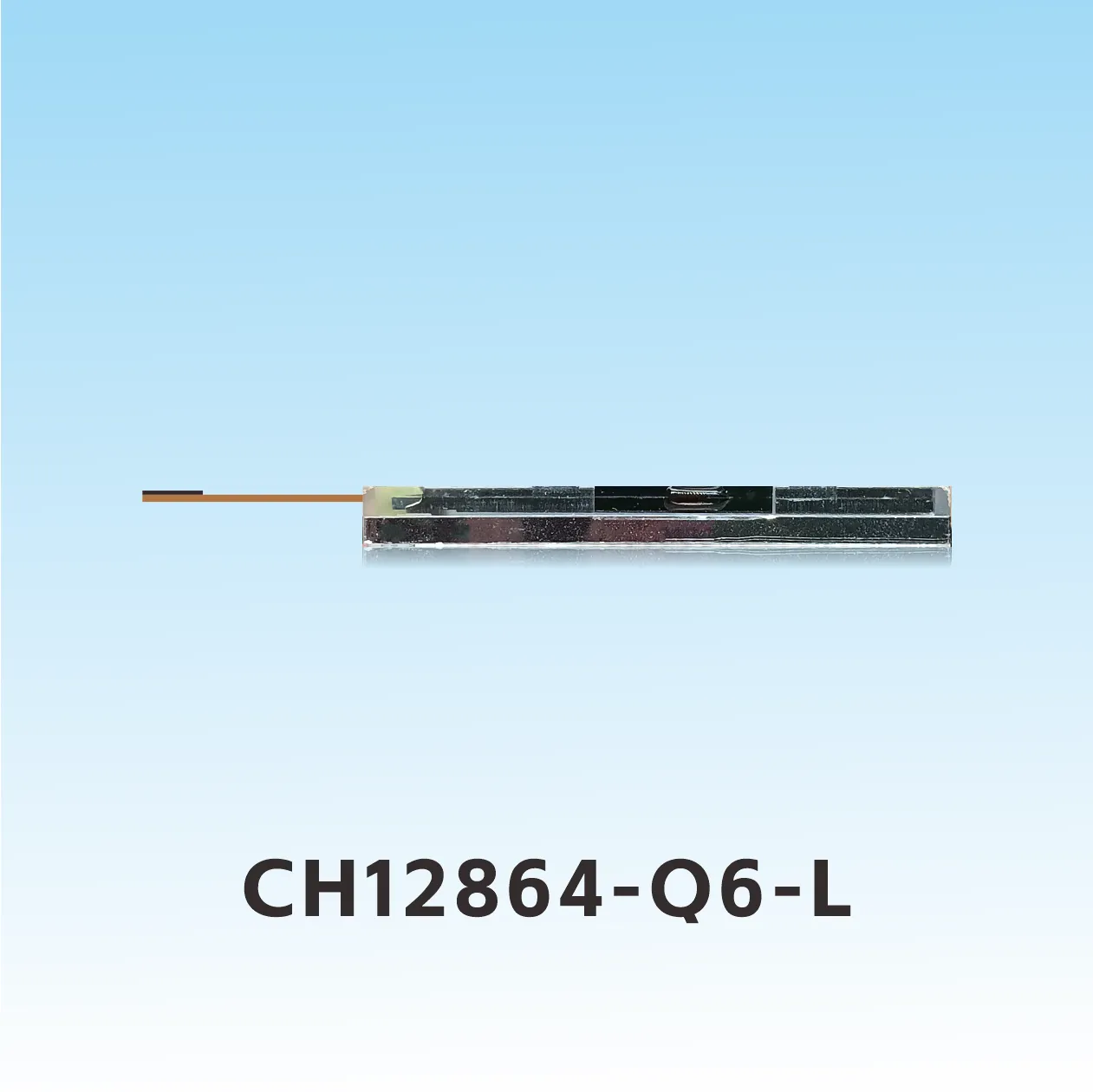CH12864-Q6-L  Plug-in 64x128 LCD