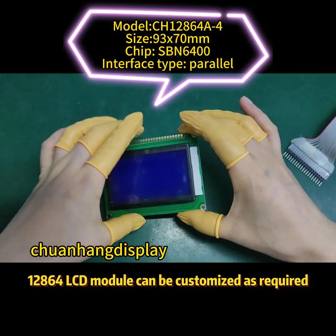 CH12864A-4  12864 LCD-Pinbelegung