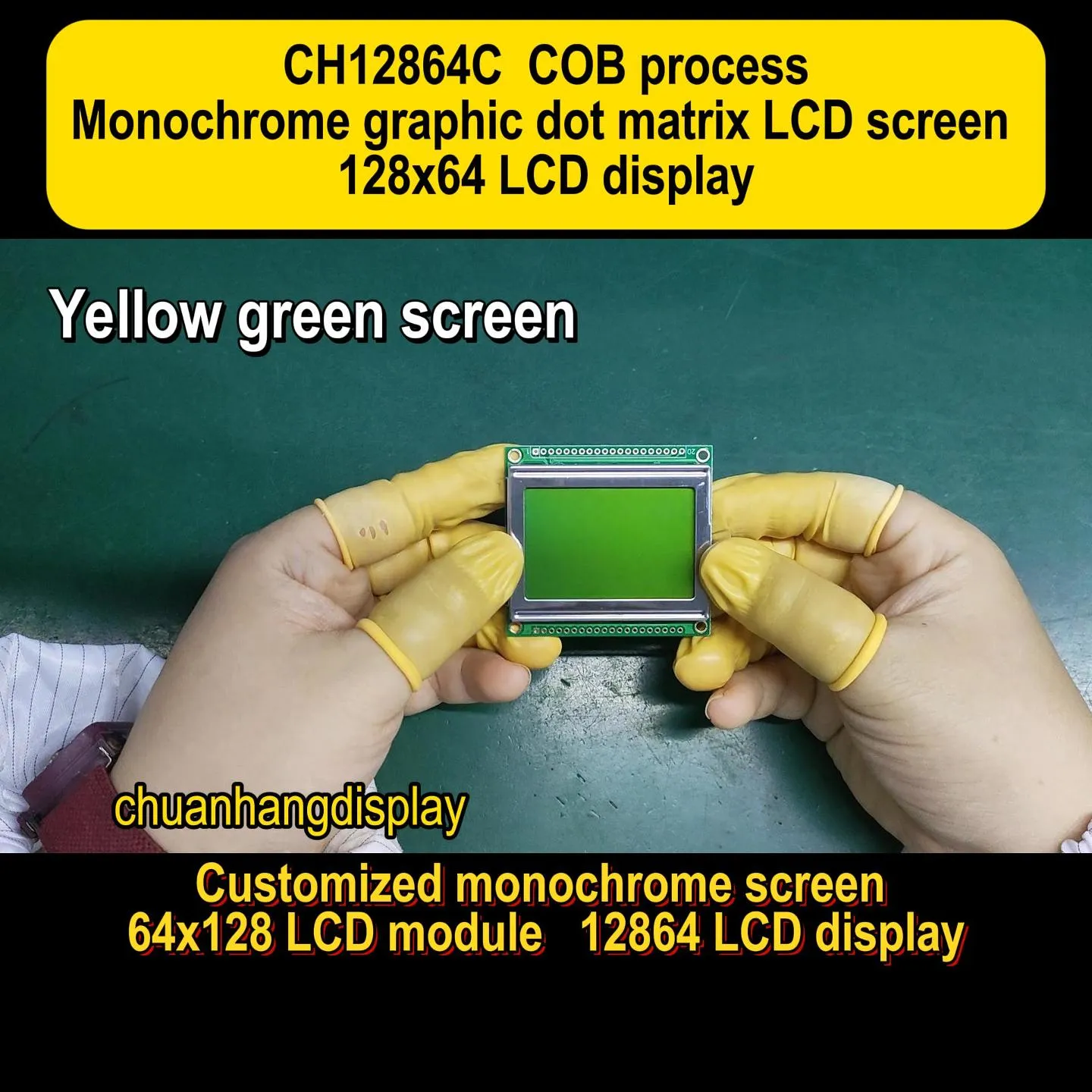 CH12864C LCD graphique monochrome 128x64
