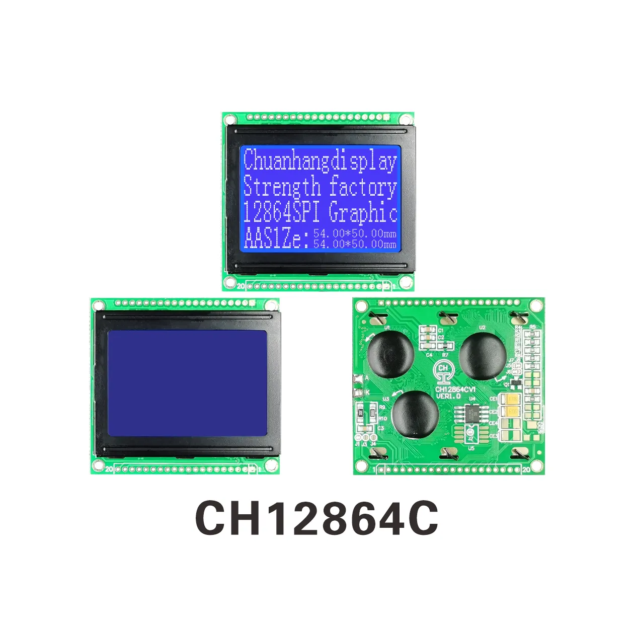 CH12864C LCD graphique monochrome 128x64