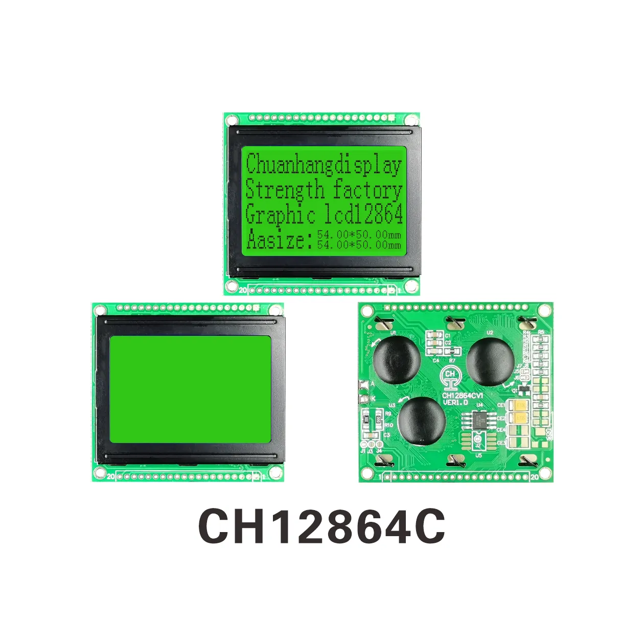 CH12864C LCD graphique monochrome 128x64