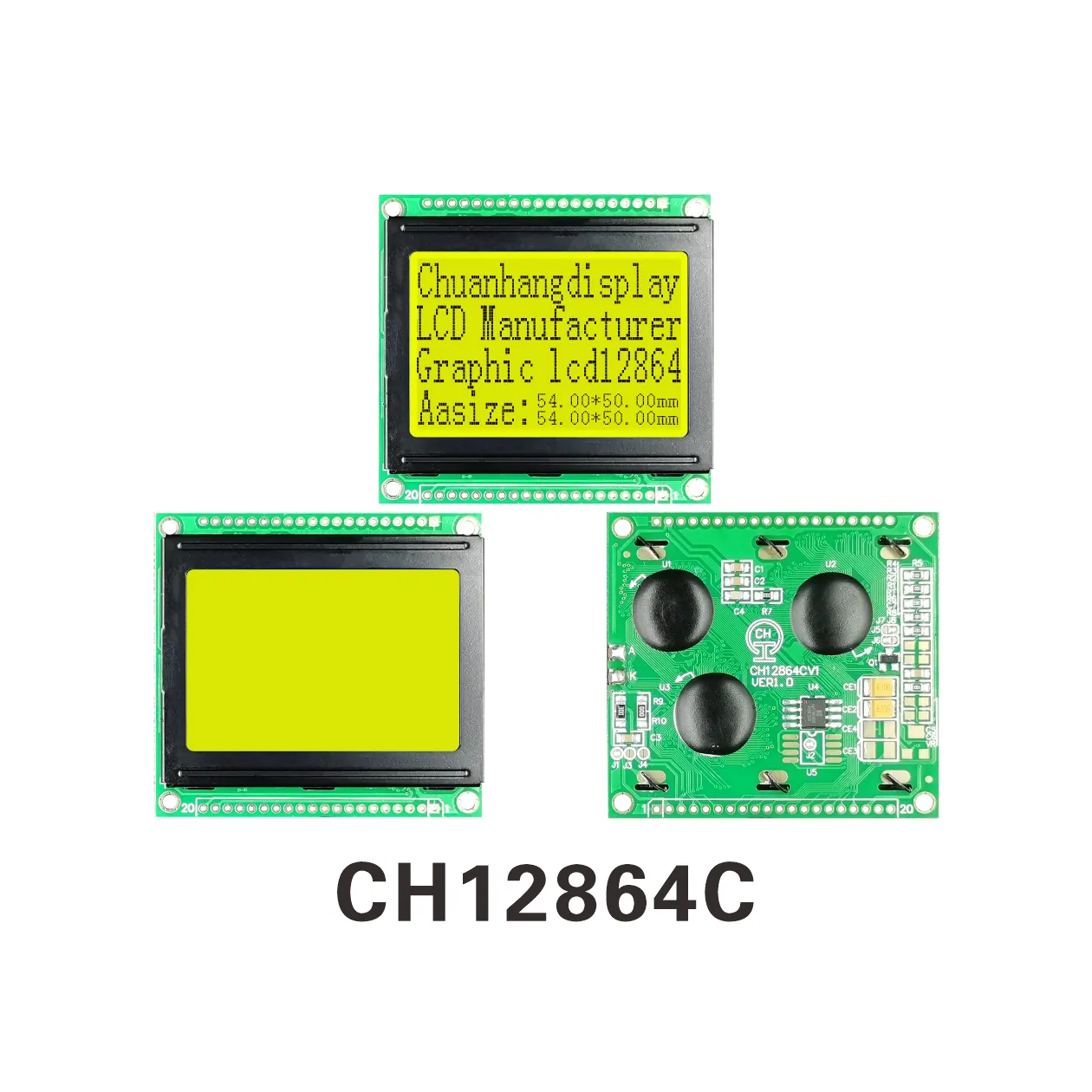 CH12864C LCD graphique monochrome 128x64