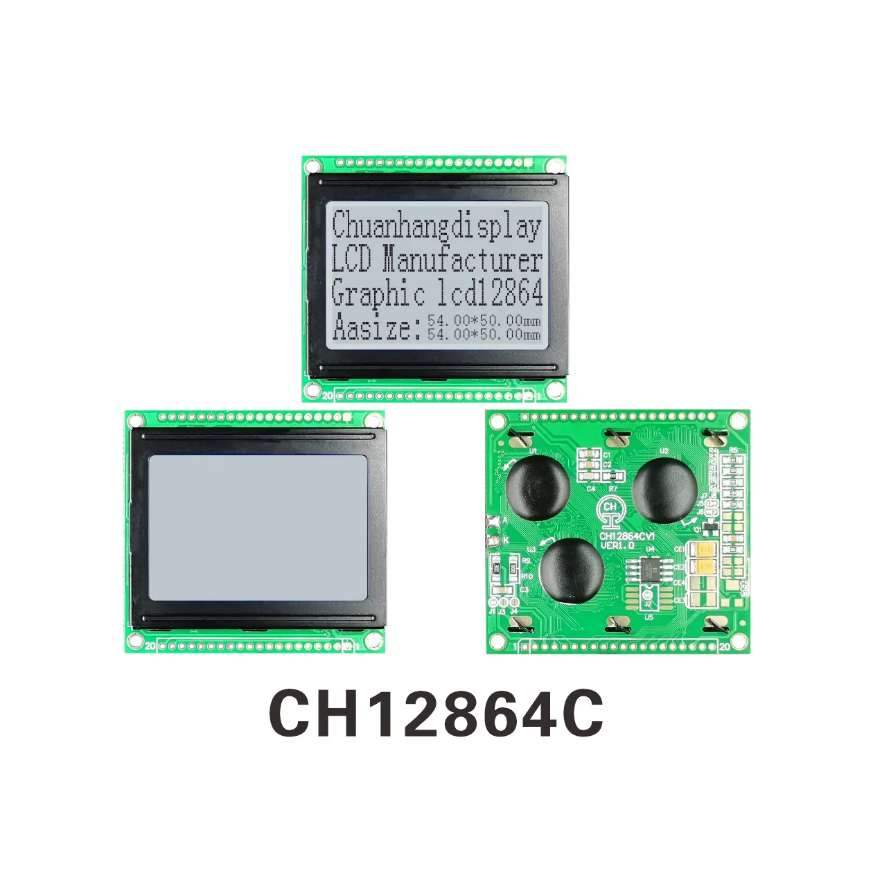 CH12864C LCD graphique monochrome 128x64