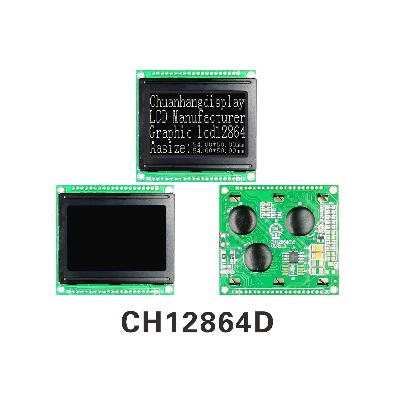 CH12864C LCD graphique monochrome 128x64