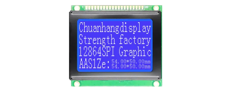 CH12864D 128x64 Matrice de Points Affichage Graphique LCD