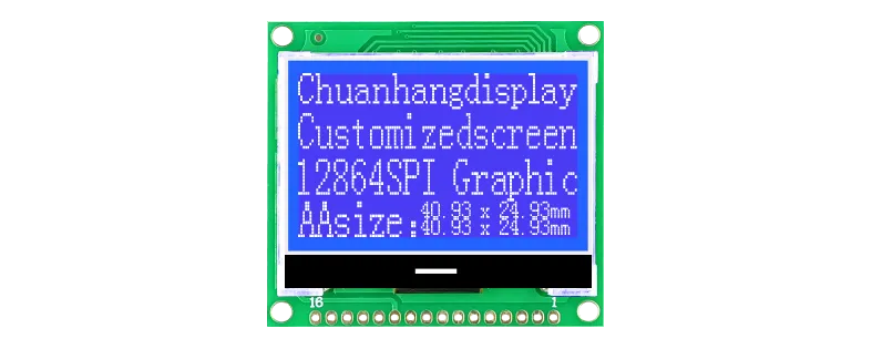 CH12864F-V2.0 LCD COG 12864