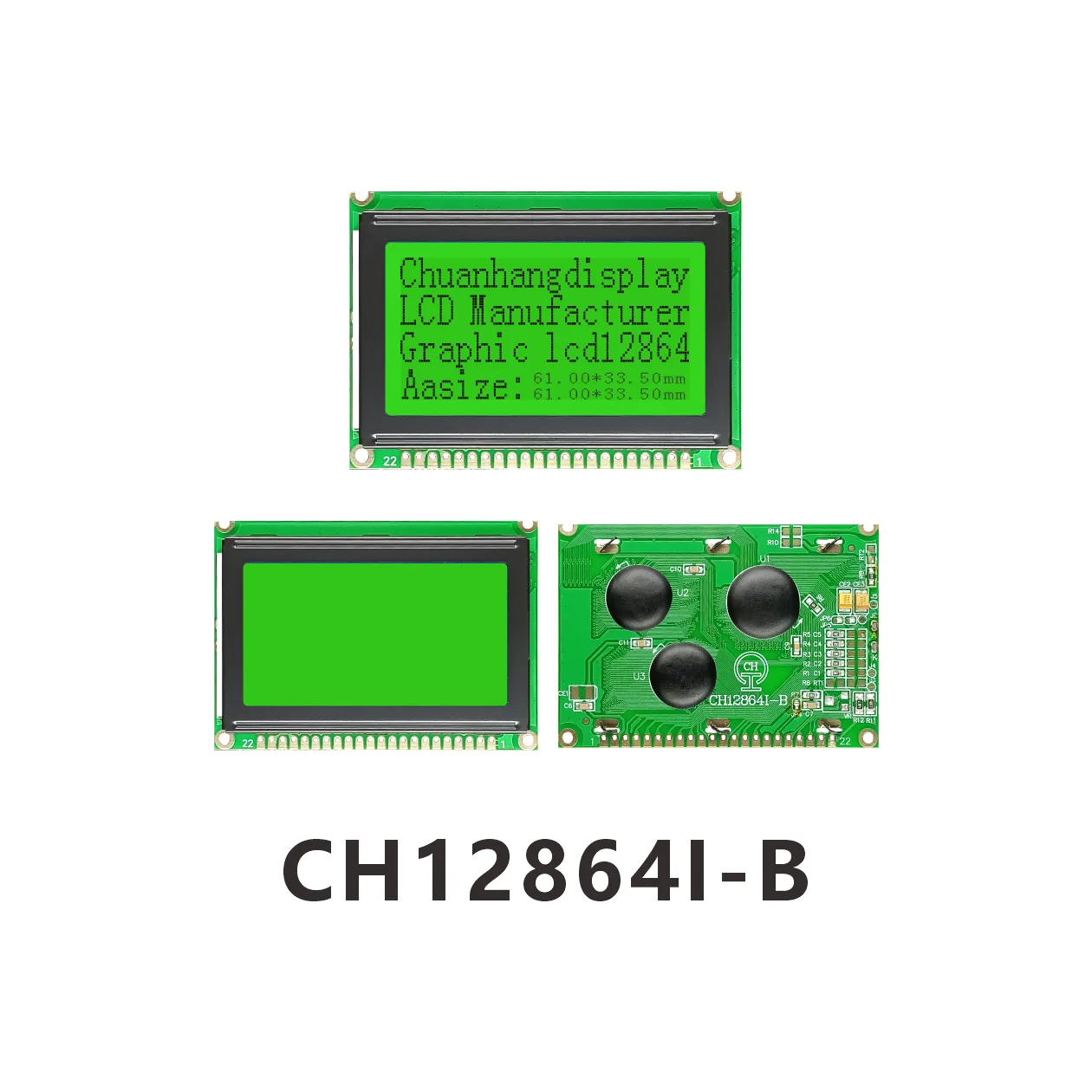 CH12864I-B ST7920 COB &Eacute;cran LCD
