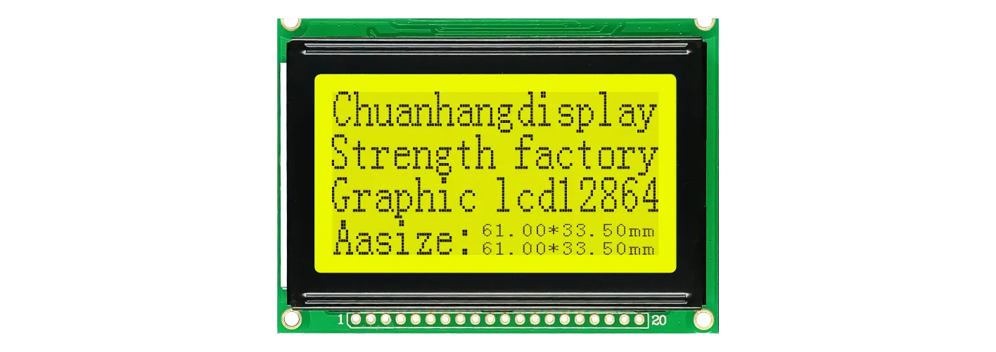 CH12864I Module d'affichage LCD COB