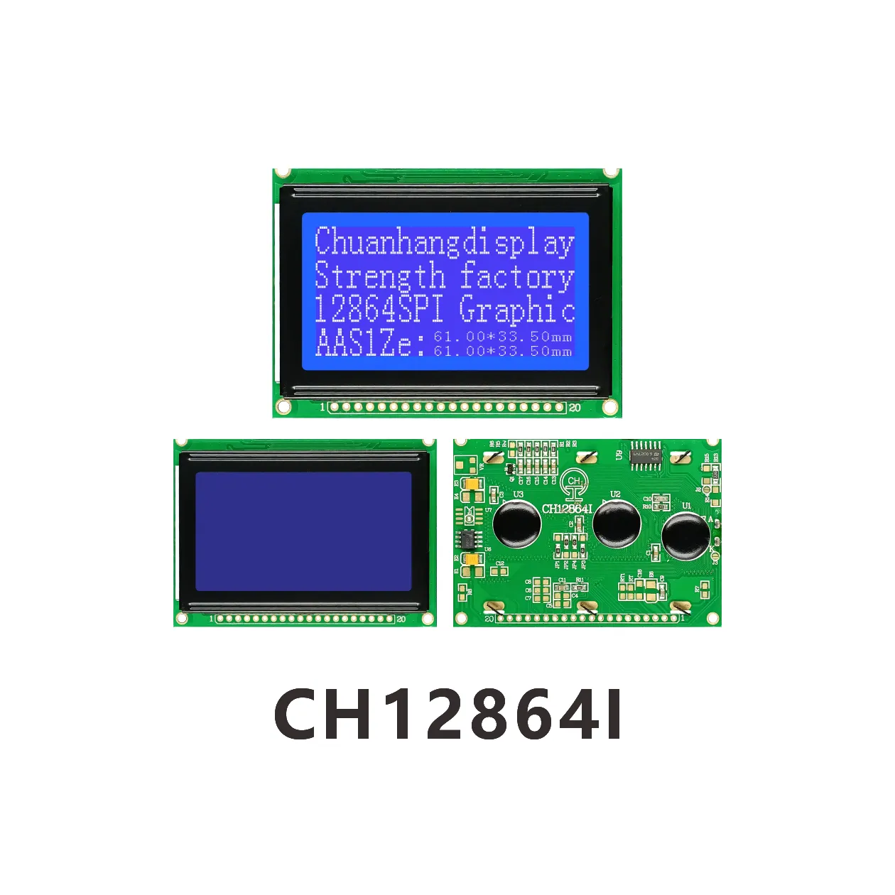 CH12864I COB LCD-Displaymodul