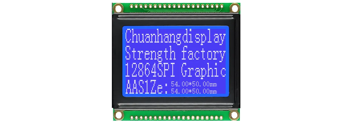 CH12864K 128x64 COB LCD Display avec PCB