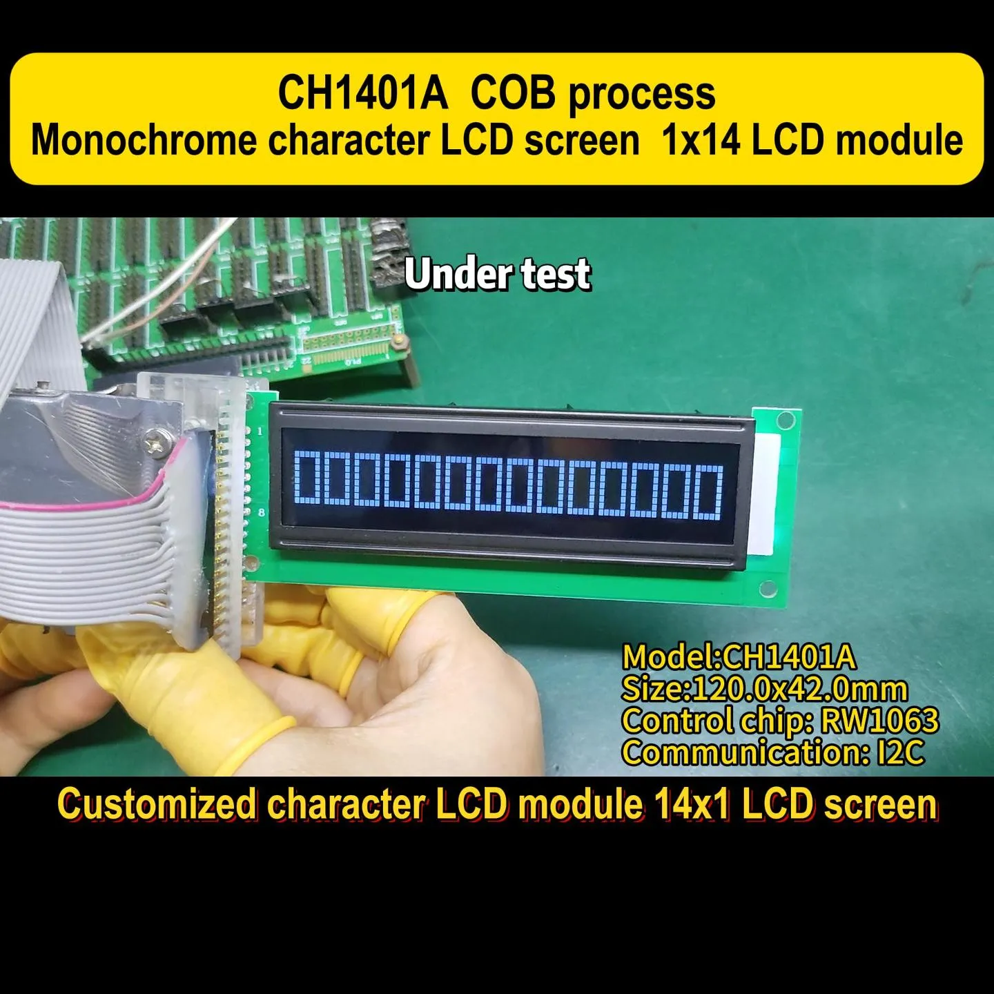 CH1401A lcd 1401 affichage