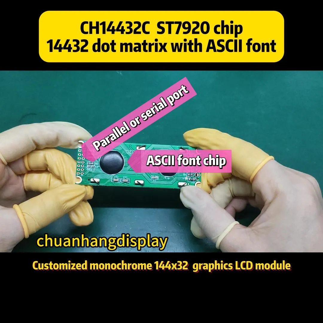 CH14432C 144x32 Affichage Graphique LCD