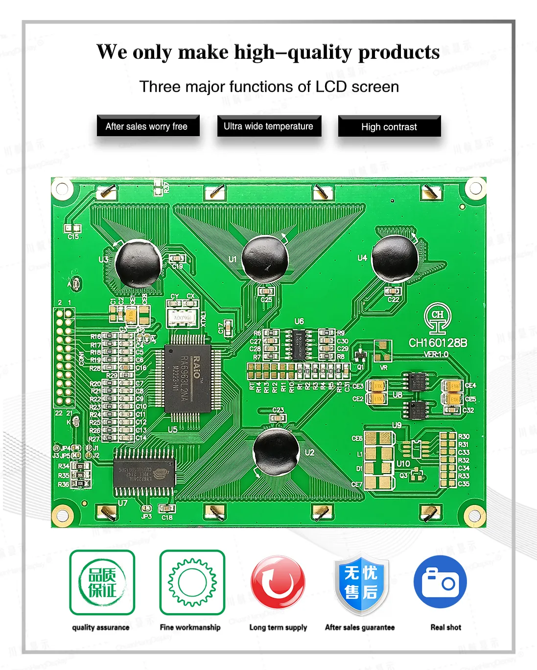 custom segment lcd display