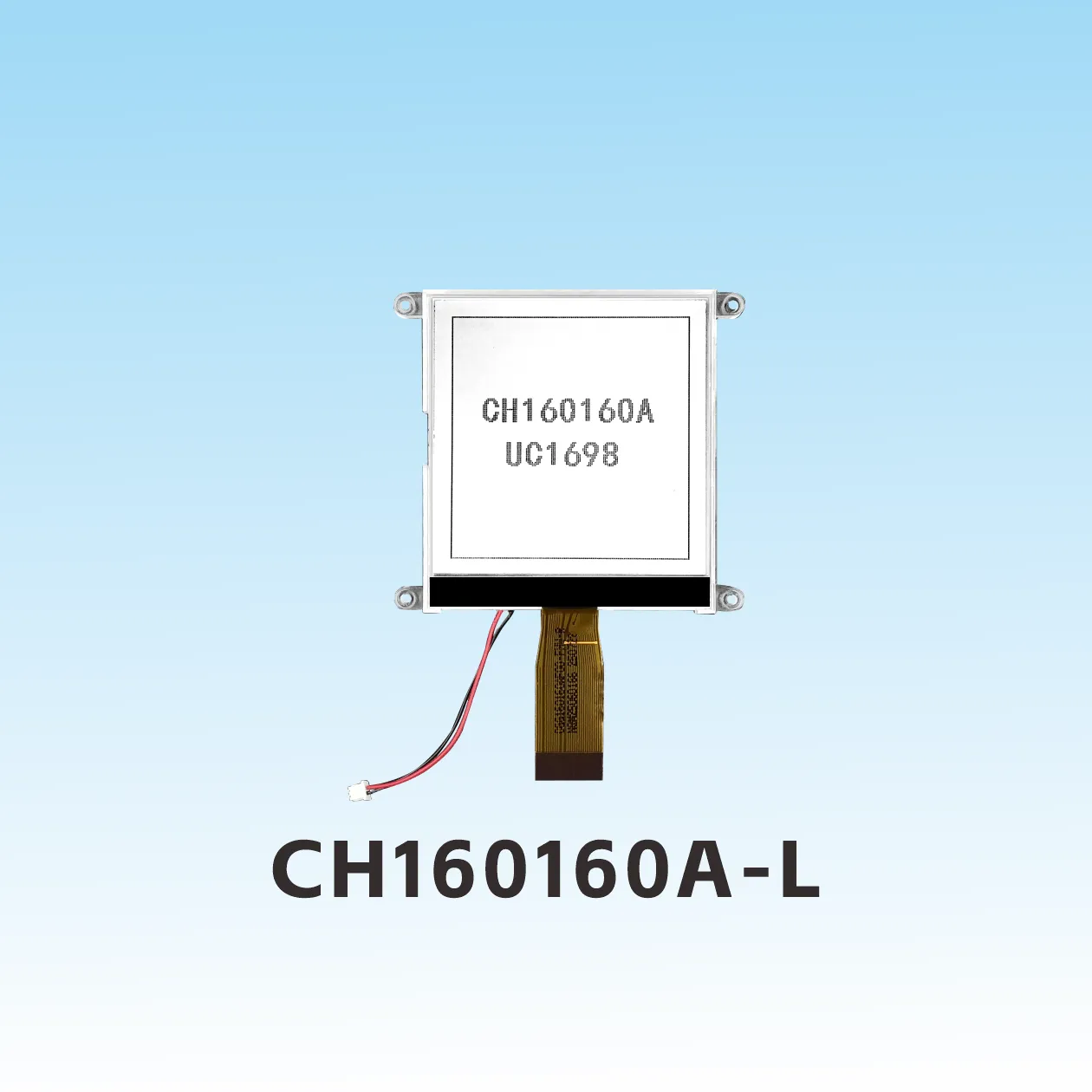 CH160160A-L 160x160 Affichage LCD COG