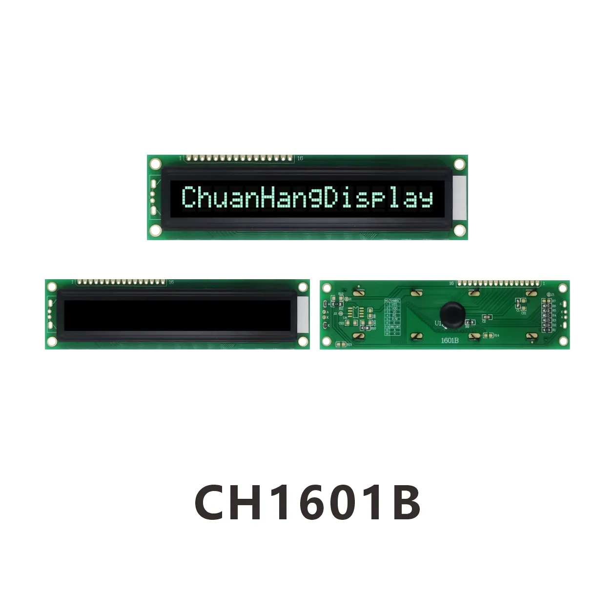CH1601B 16x1 LCD-Anzeigemodul