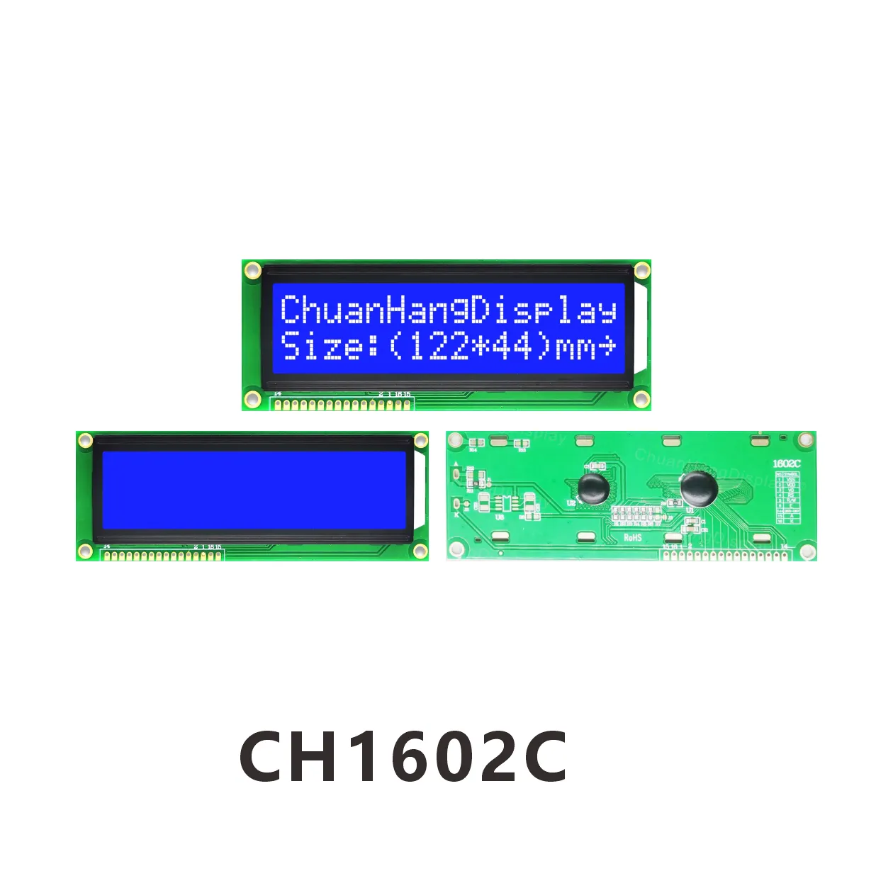CH1602C m&oacute;dulo i2c para lcd 16x2