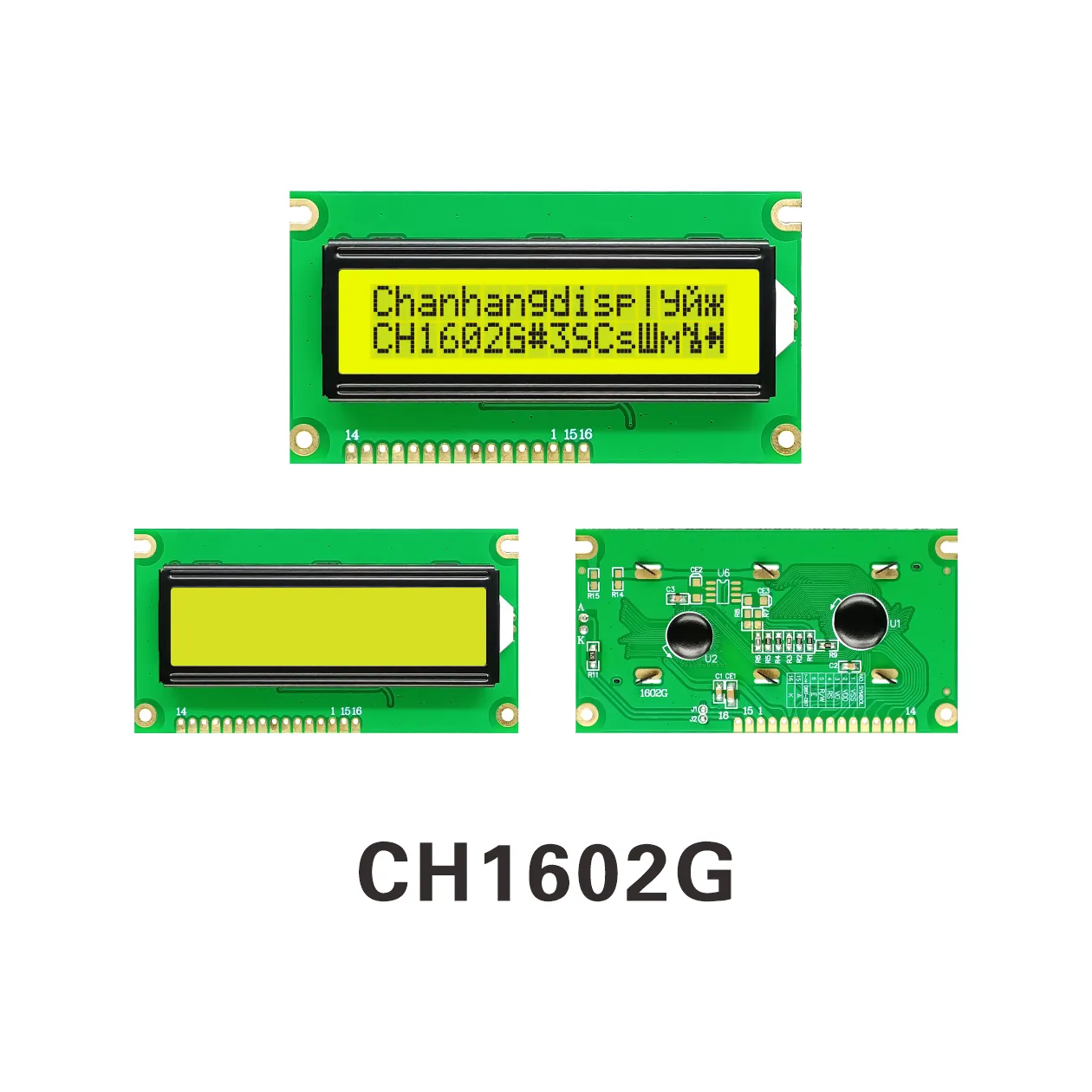 CH1602G 16x2 LCD-Display Direktverkauf des Herstellers