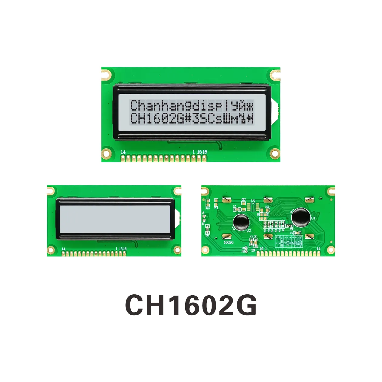 CH1602G 16x2 LCD-Display Direktverkauf des Herstellers