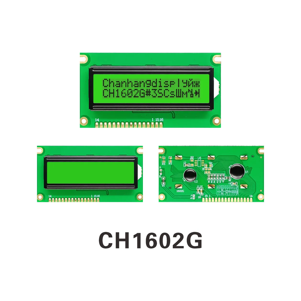 CH1602G 16x2 LCD-Display Direktverkauf des Herstellers
