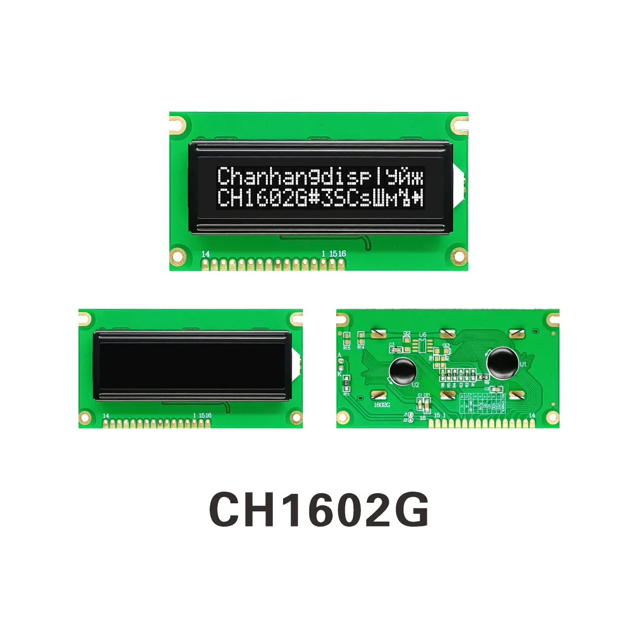 CH1602G 16x2 LCD-Display Direktverkauf des Herstellers
