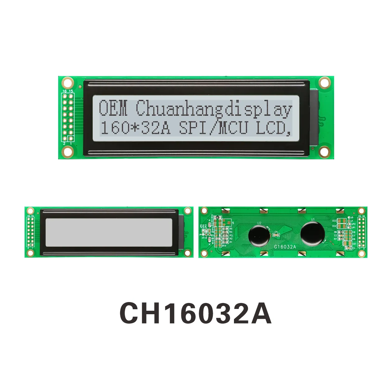 CH16032A 160x32 &Eacute;cran &agrave; Cristaux Liquides
