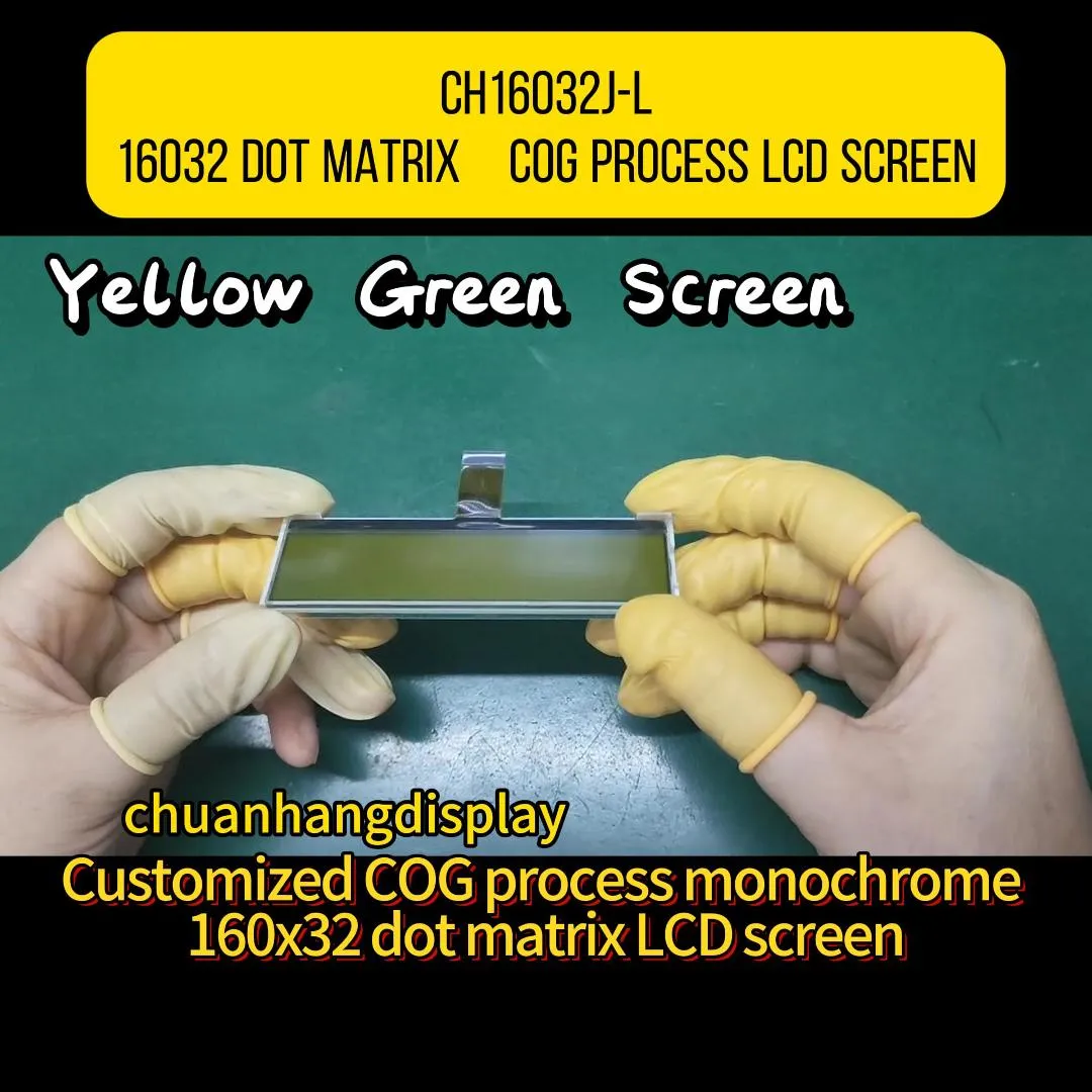 CH16032J-L Caract&egrave;res Matrice de Points LCD