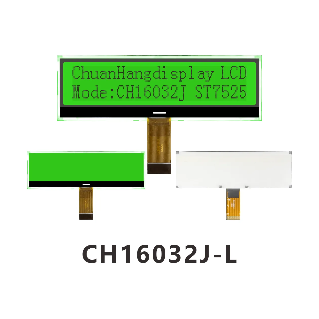 CH16032J-L Caract&egrave;res Matrice de Points LCD