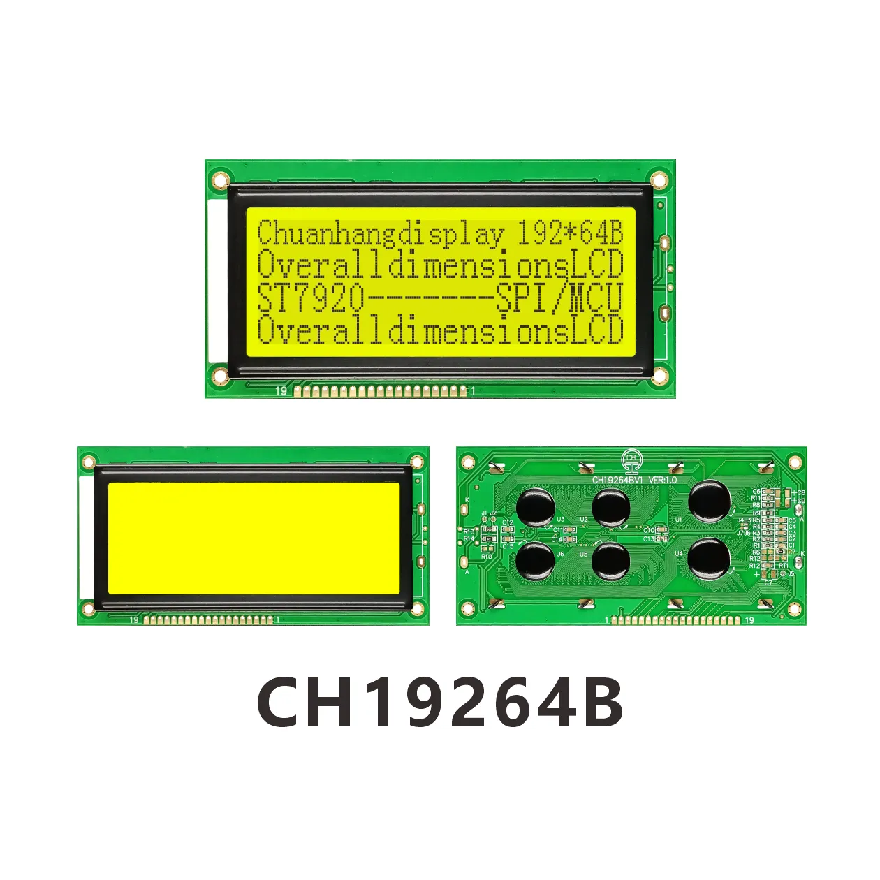 CH19264B LCD graphique 192x64