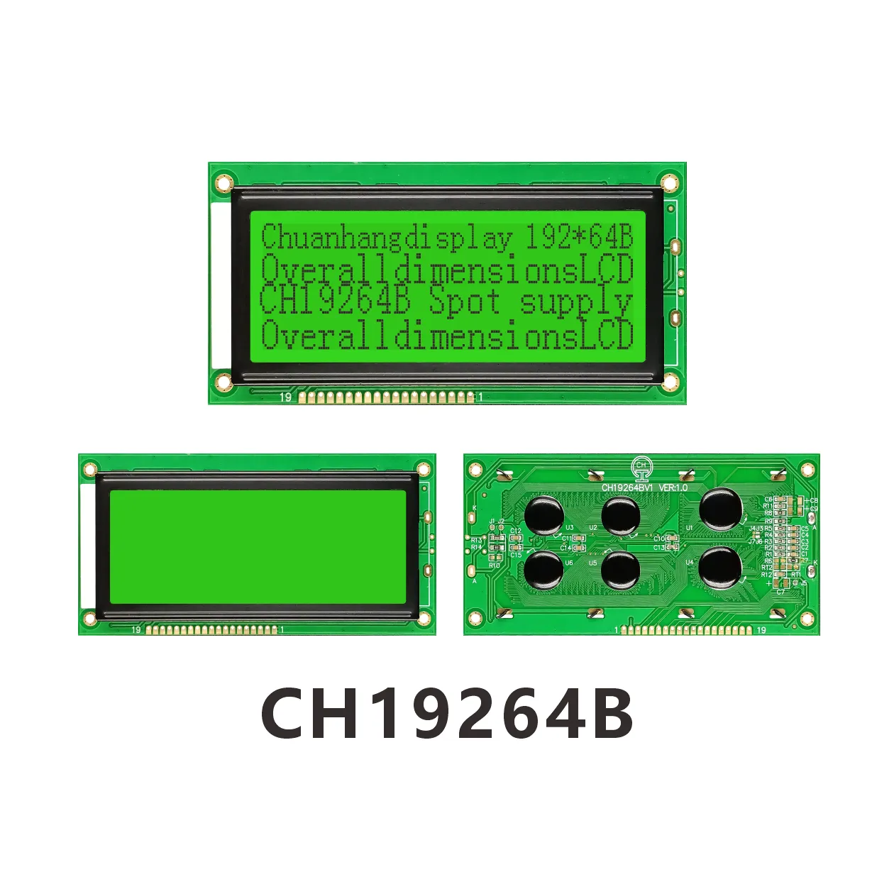 CH19264B LCD graphique 192x64