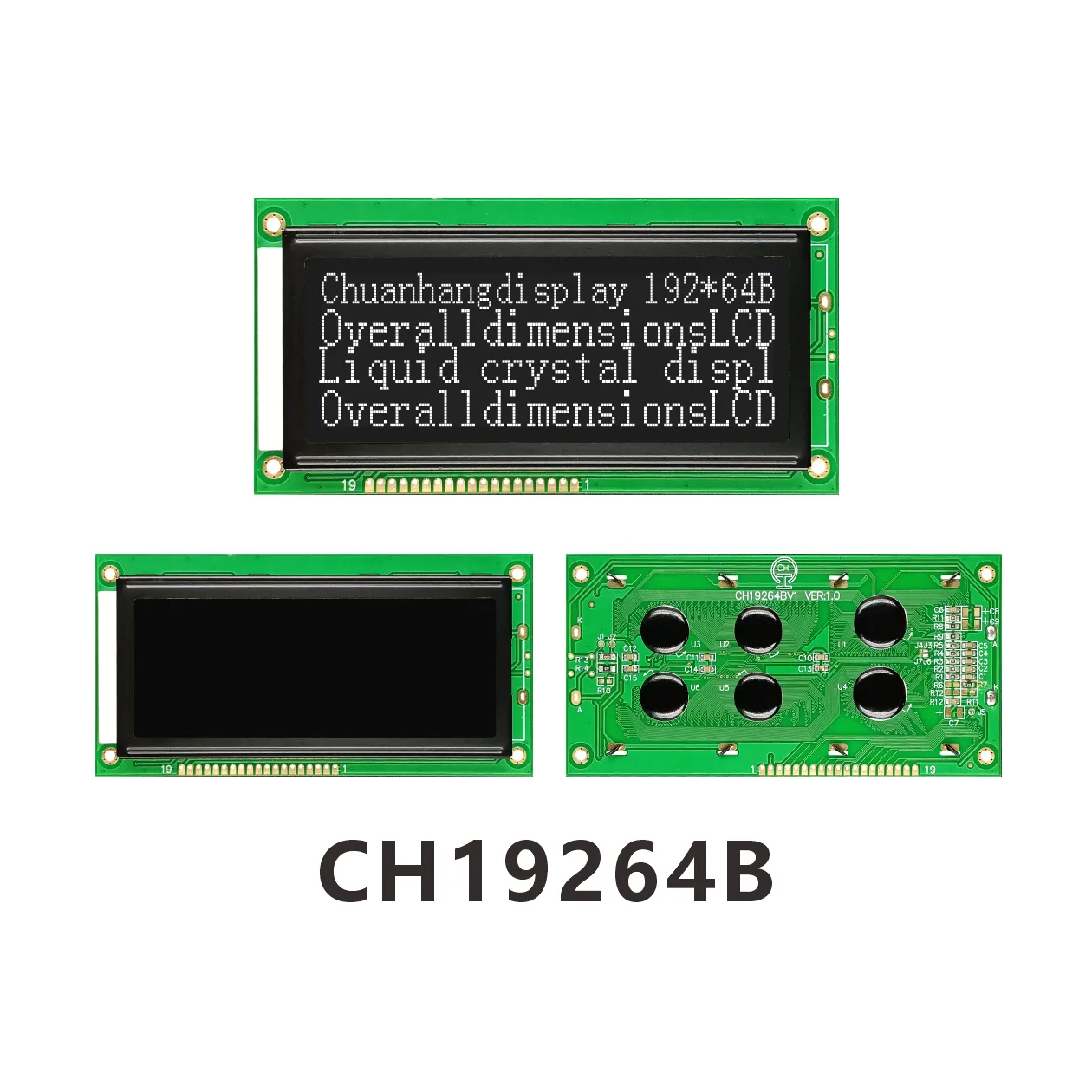 CH19264B LCD graphique 192x64