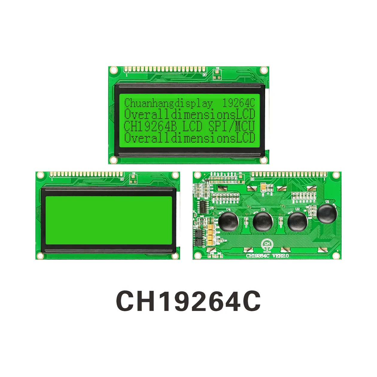 CH19264C 192x64 LCD Affichages Graphiques