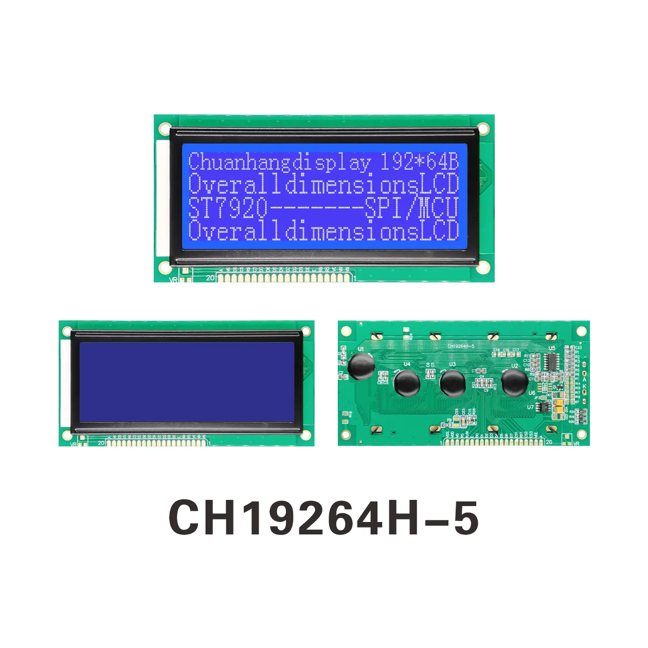 CH19264H-5 192x64 Écrans LCD