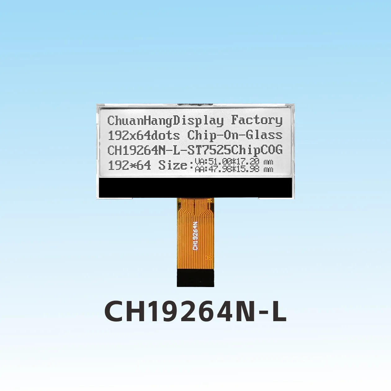 CH19264N-L Pantalla Gr&aacute;fica LCD 192x64