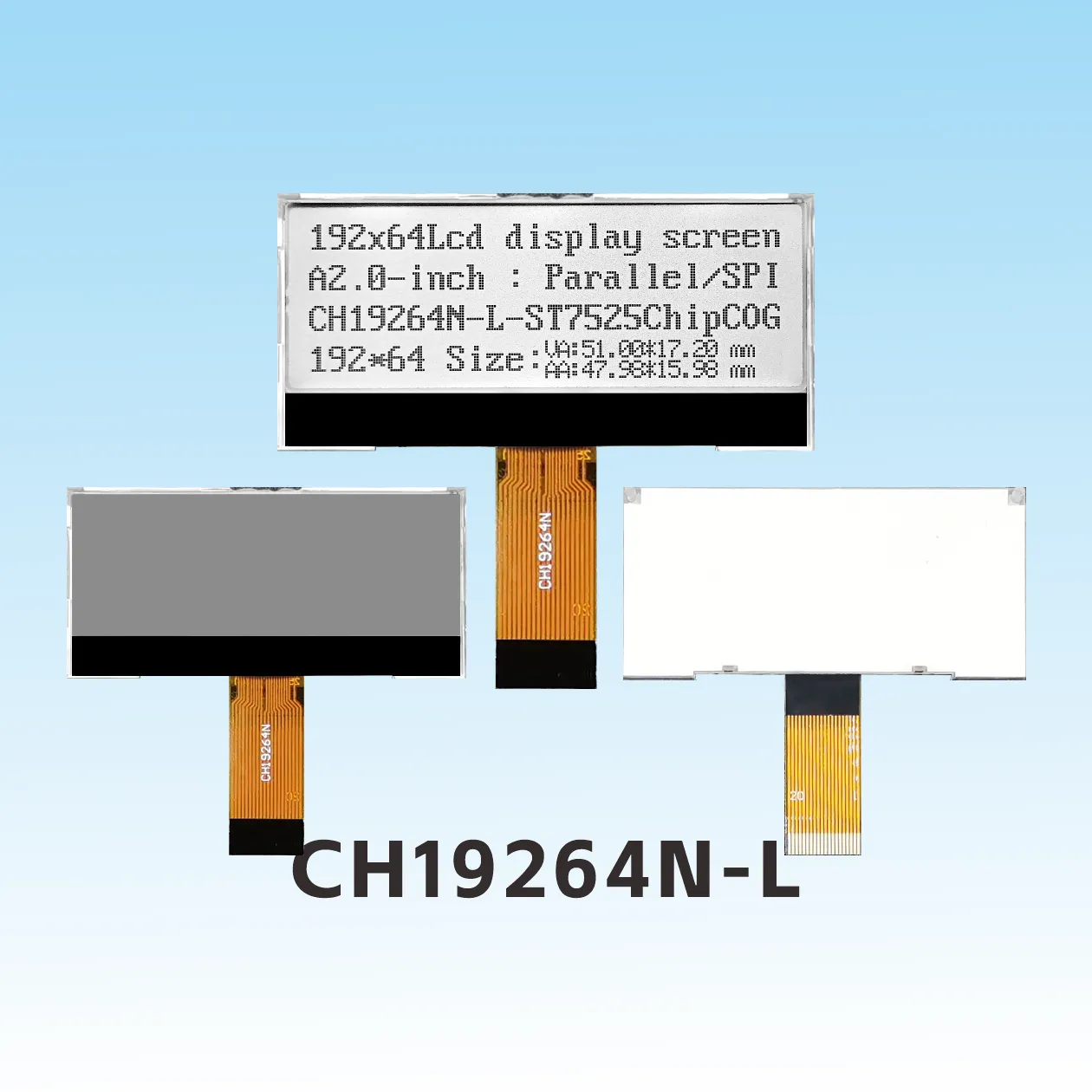 CH19264N-L Grafikdisplay LCD 192x64
