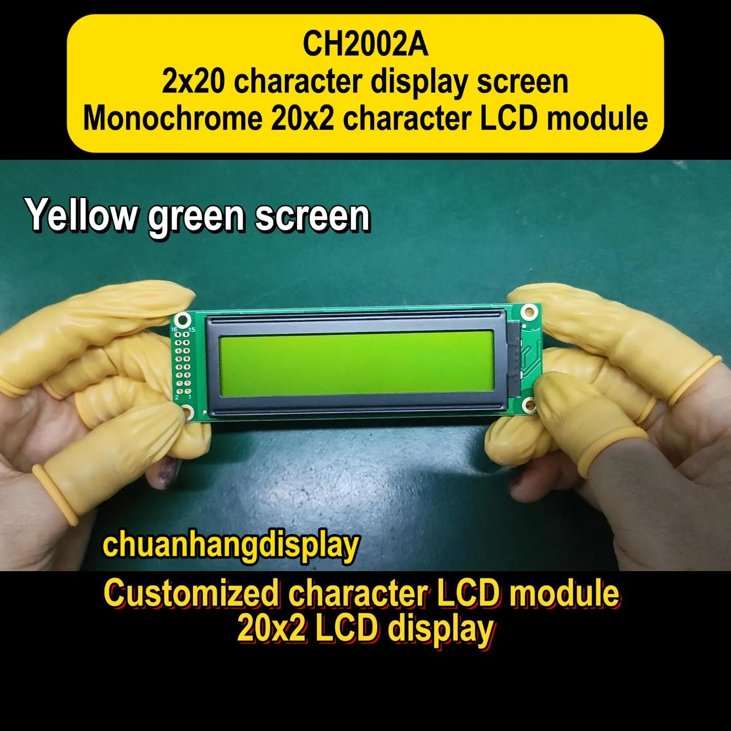 CH2002A  pantalla lcd 20x2