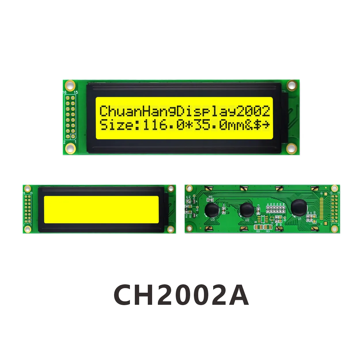 CH2002A  20x2 LCD-Anzeige