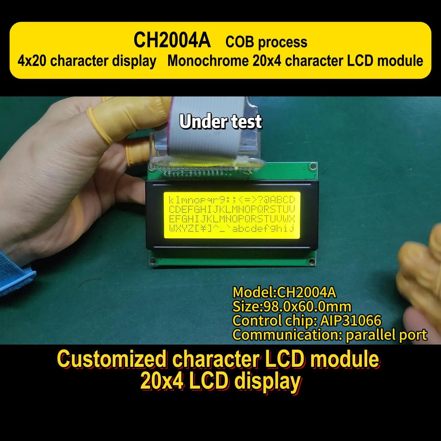 CH2004A  20 4 pantalla lcd
