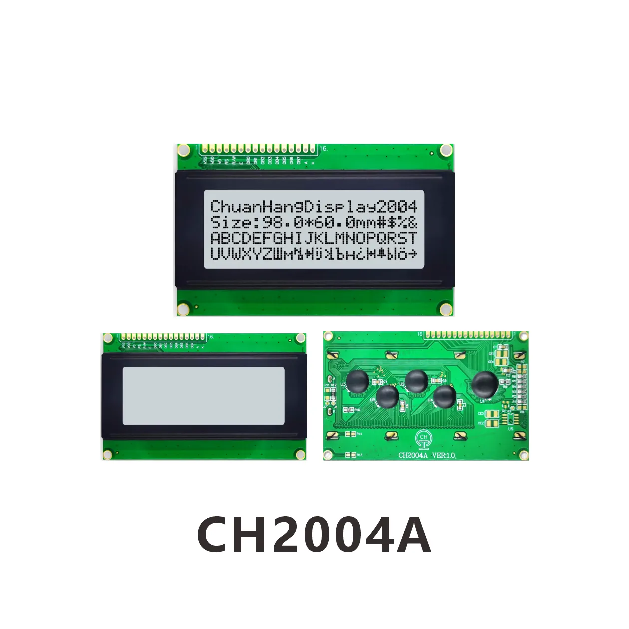 CH2004A 20 4 LCD-Anzeige