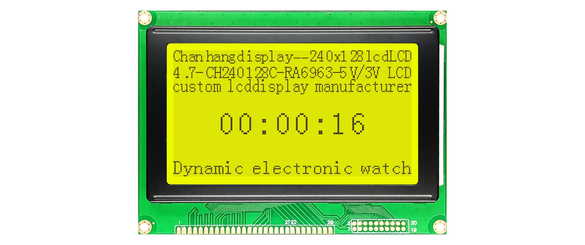 CH240128C &Eacute;cran LCD graphique