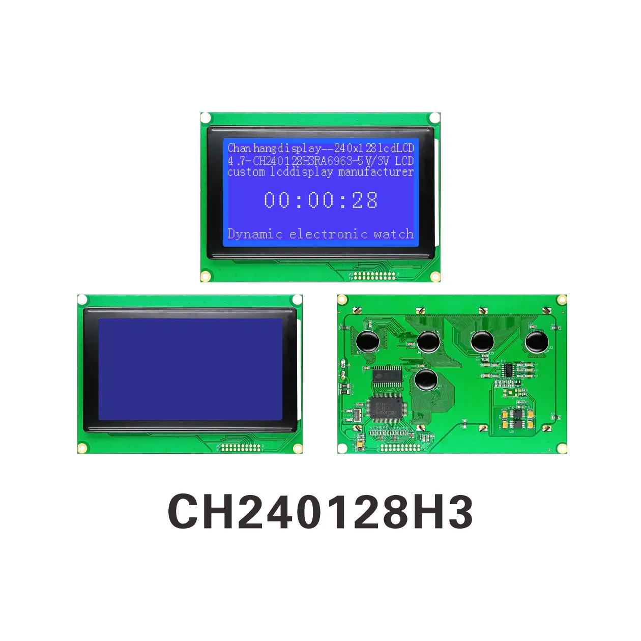 CH240128H3 240x128 Grafisches LCD-Display