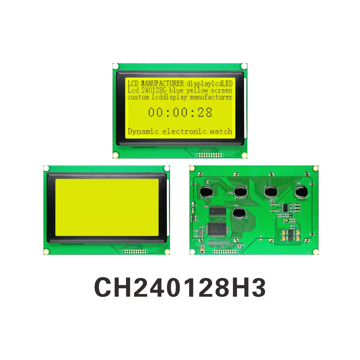 CH240128H3 240x128 Grafisches LCD-Display