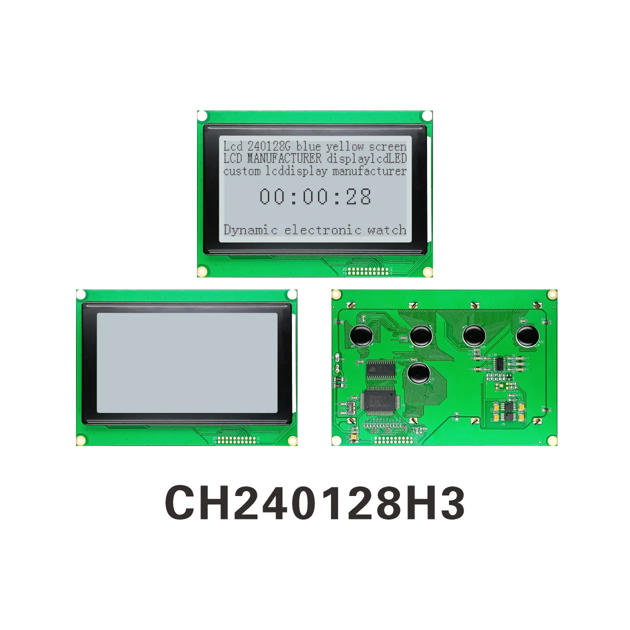 CH240128H3 240x128 Grafisches LCD-Display