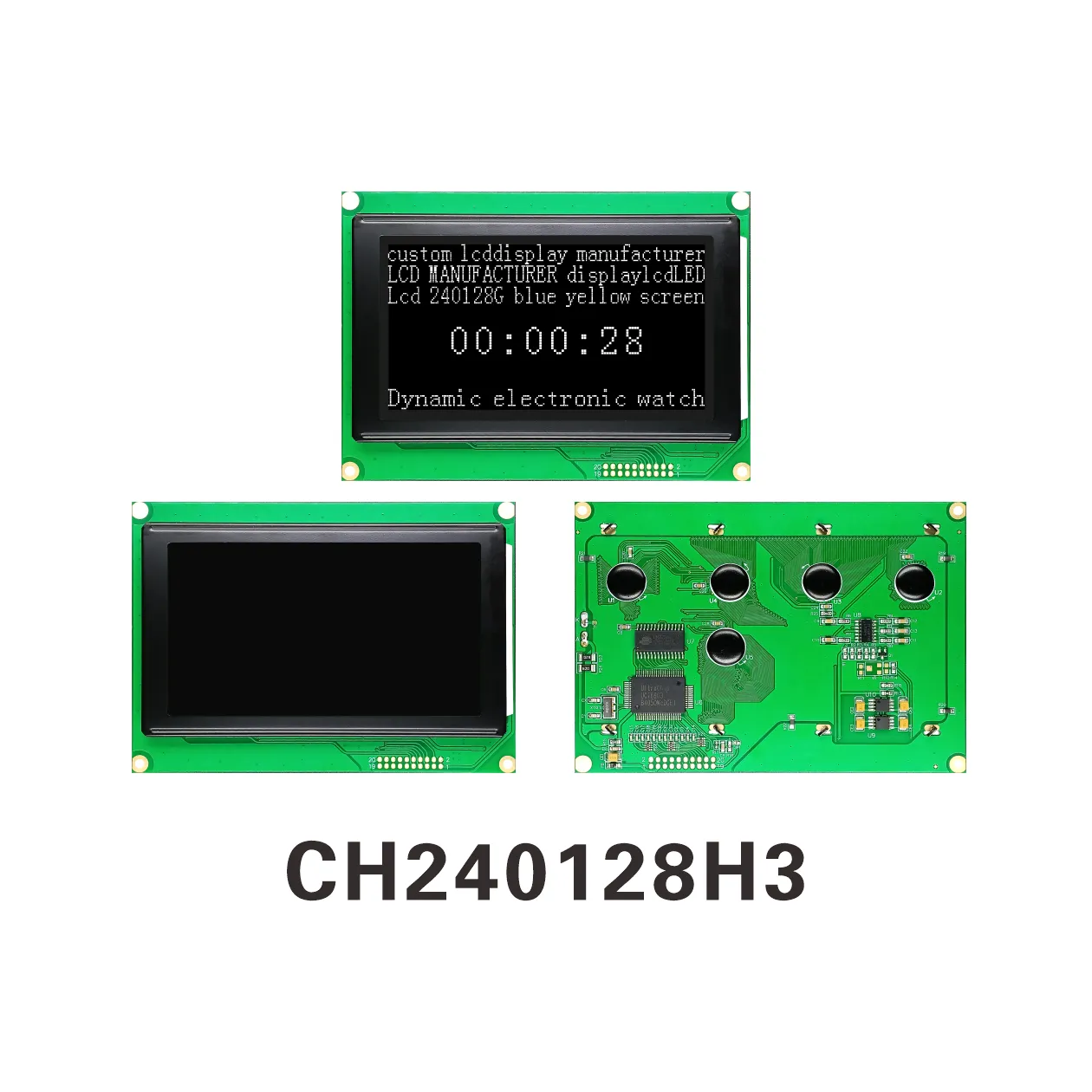 CH240128H3 240x128 Grafisches LCD-Display