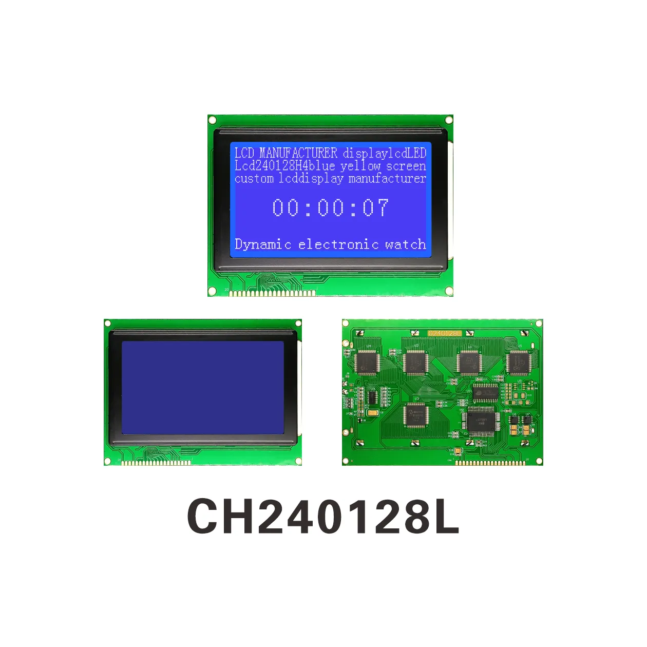 CH240128L LCD-Modul 240x128 mit PCB